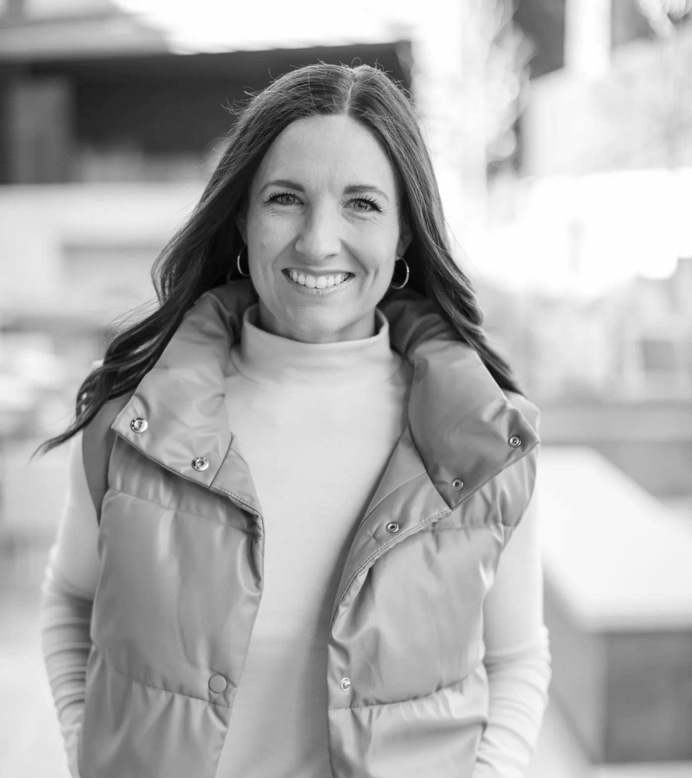 Mallory Robinson standing outdoors